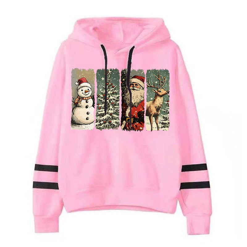 Vintage Christmas Hoodies for Women