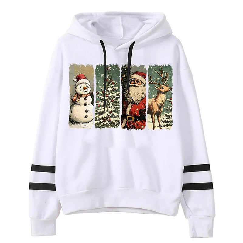 Vintage Christmas Hoodies for Women